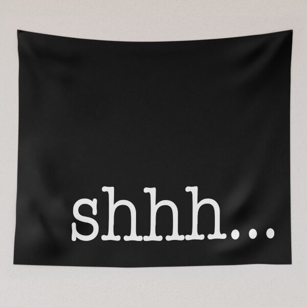 Item preview, SHHH... [BW] designed and sold by damek.