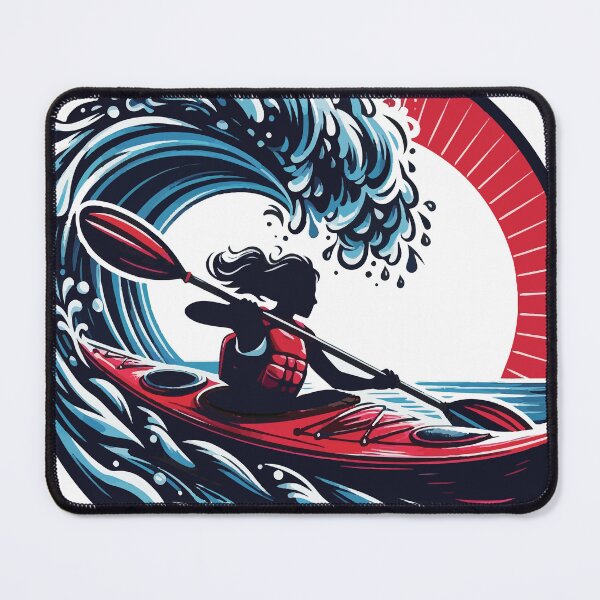 Item preview, Wave surfing in kayak designed and sold by Kajakfoto.