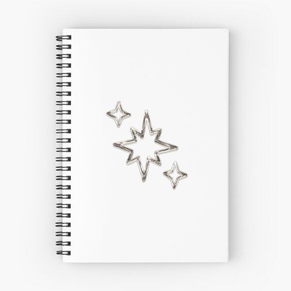 Item preview, tres estrellas cromadas plateadas designed and sold by lunatiris.