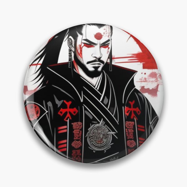 Item preview, cyberpunk samurai Japanese | サイバーパンクサムライ #7 designed and sold by Nagikseyanart.