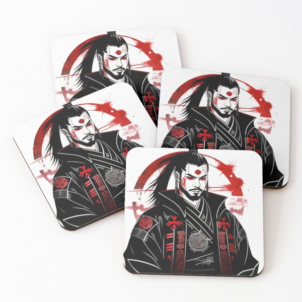 Item preview, cyberpunk samurai Japanese | サイバーパンクサムライ #7 designed and sold by Nagikseyanart.