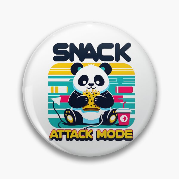 Item preview, Panda: Snack Attack Mode designed and sold by Dungeon-Depot.