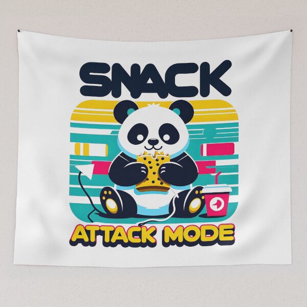 Item preview, Panda: Snack Attack Mode designed and sold by Dungeon-Depot.