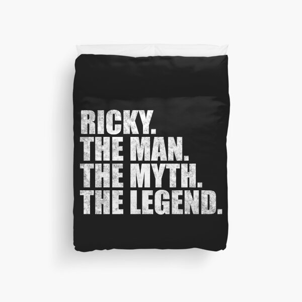 Item preview, Ricky Name Ricky The Man The Myth The legend designed and sold by Teelogic.