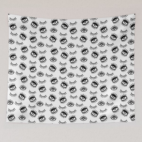 Item preview, Abstract eyes and eyelashes designed and sold by dottiedigitals.