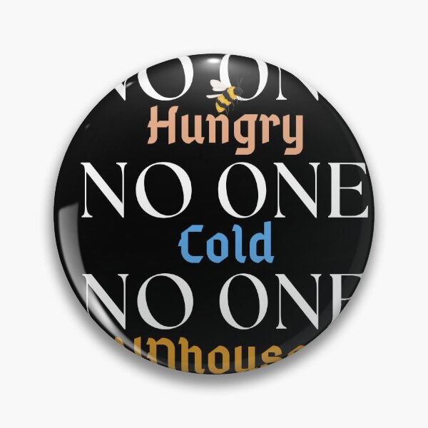 Item preview,  no on hungry no one cold no one unhoused designed and sold by FekihShop.