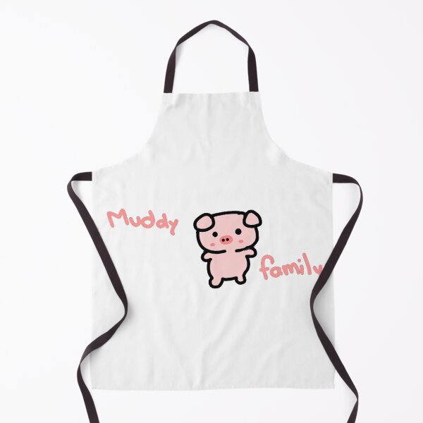 Item preview, Muddy Family ,piggy family doodle Art designed and sold by ChocoCafeShop.