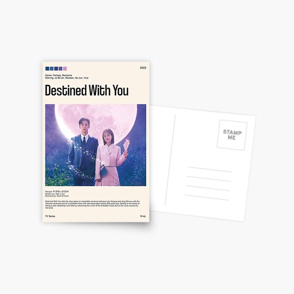 Item preview, Destined With You, Minimalist Kdrama (2023) designed and sold by PinkandP.