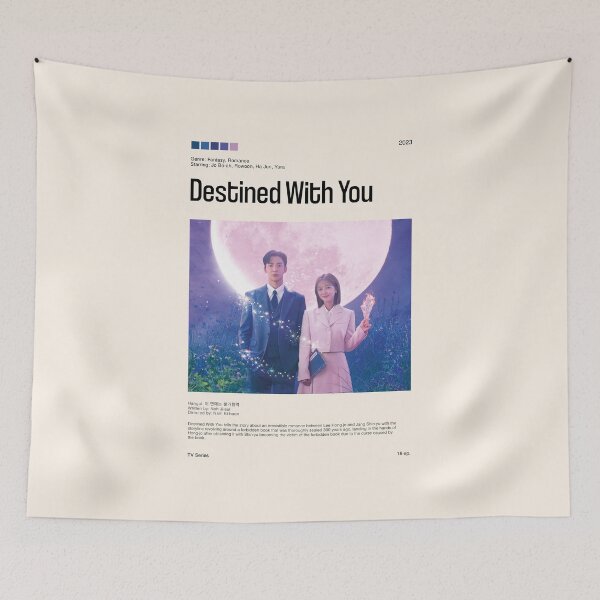 Item preview, Destined With You, Minimalist Kdrama (2023) designed and sold by PinkandP.