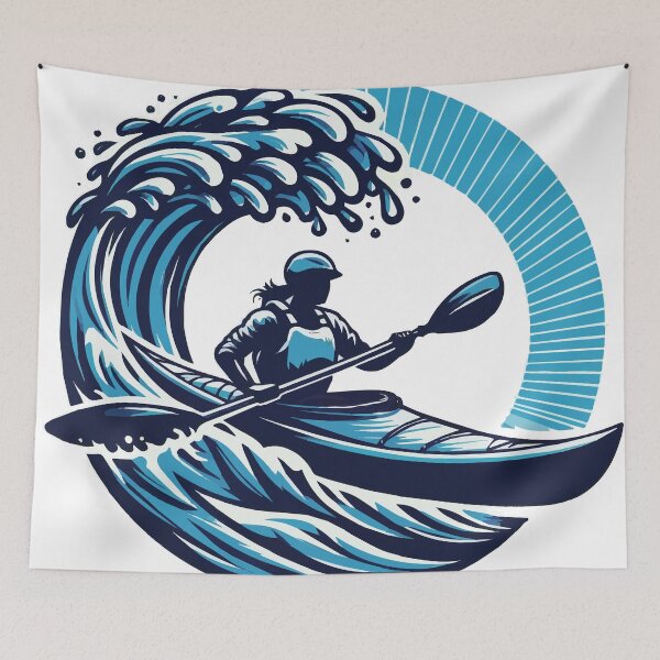 Item preview, Square background blue surf designed and sold by Kajakfoto.