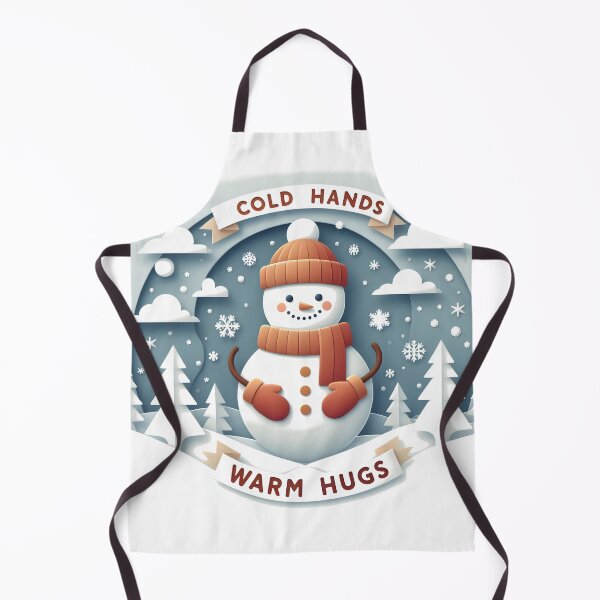 Item preview, Snowman: Cold hands, warm hugs designed and sold by Dungeon-Depot.