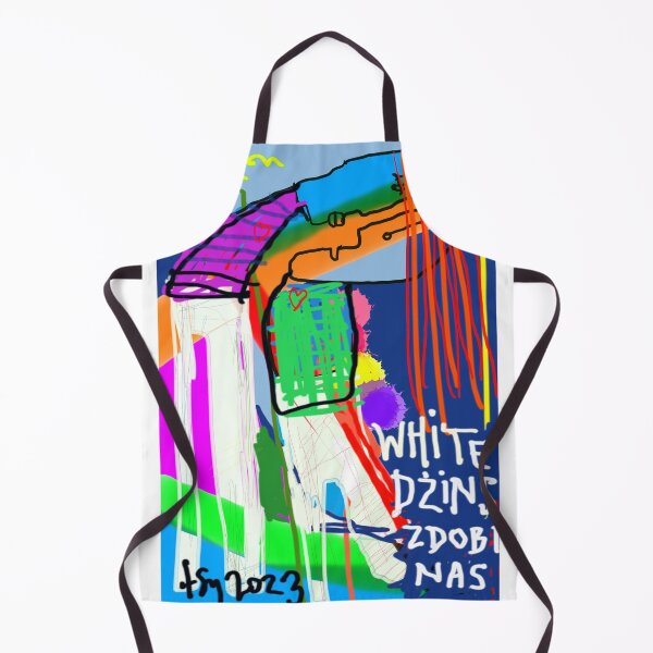 Item preview, WHITE JEANS ZDOBI NAS 2023 designed and sold by tomasz jakub sysło.
