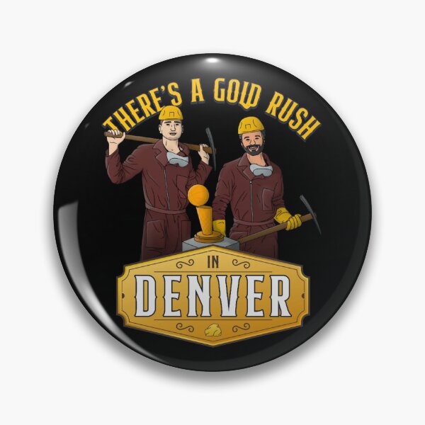 Item preview, Gold Rush - Jamal Murray and Nikola Jokic - Denver Basketball designed and sold by AviationsArtist.
