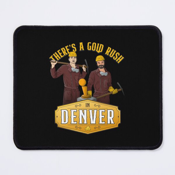 Item preview, Gold Rush - Jamal Murray and Nikola Jokic - Denver Basketball designed and sold by AviationsArtist.