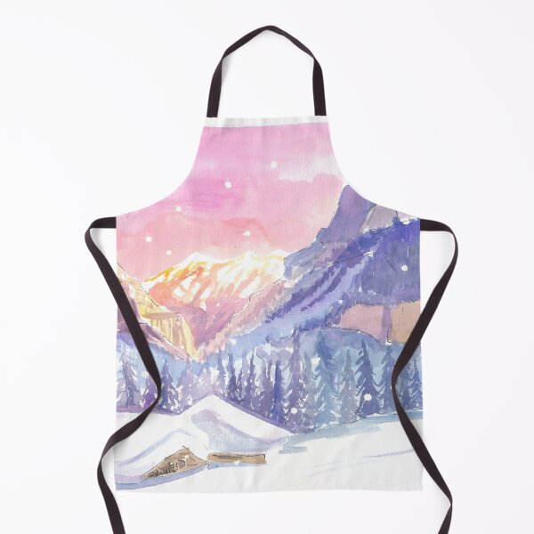 Item preview, Grindelwald Switzerland Romantic Mountain Hut in Winter Snow designed and sold by artshop77.