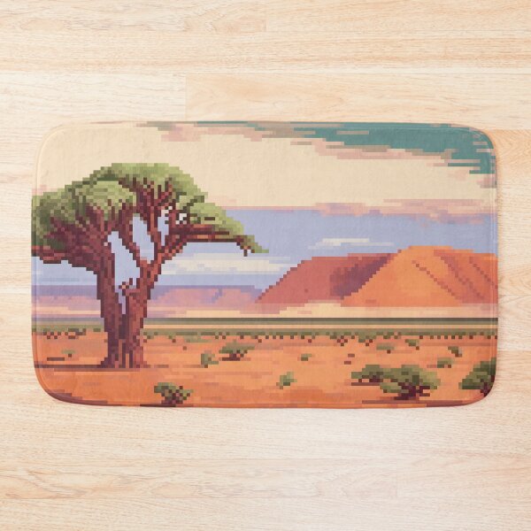 Item preview, Sossusvlei, Namibia - Pixel Art designed and sold by Pixelartshirt.