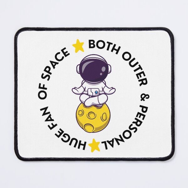 Item preview, Huge Fan of Space both Outer & Personal designed and sold by Biddakate.