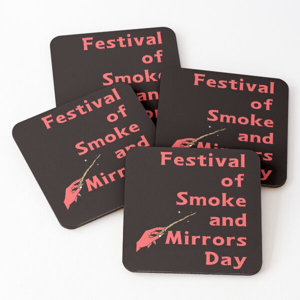 Item preview, National Smoke and Mirrors Day designed and sold by Simo0455.