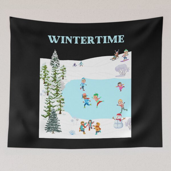 Item preview, Wintertime Ice Rink designed and sold by ZingZest.