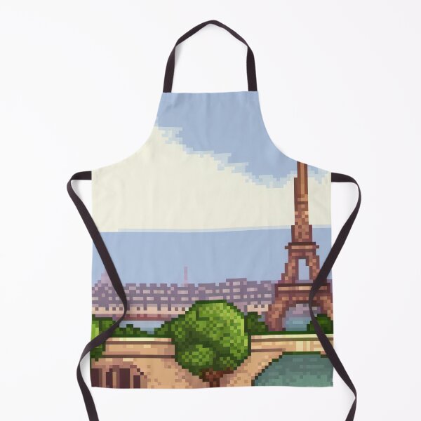Item preview, Paris, France - Pixel Art designed and sold by Pixelartshirt.