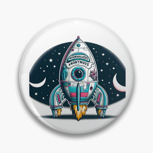 Item preview, Rocketship: Moonwalkers Anonymous designed and sold by Dungeon-Depot.