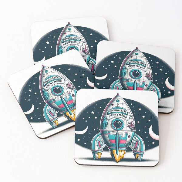 Item preview, Rocketship: Moonwalkers Anonymous designed and sold by Dungeon-Depot.