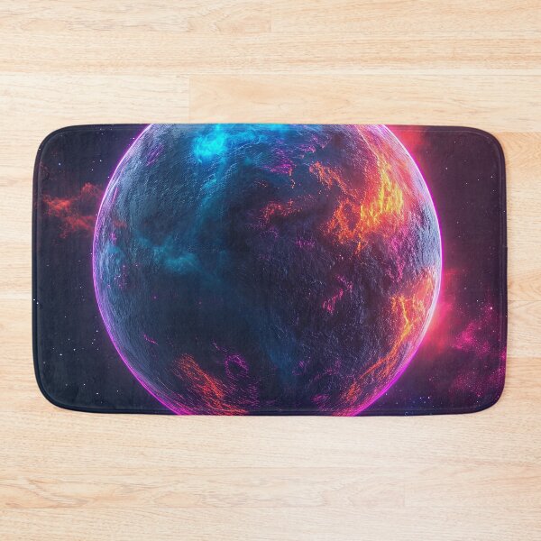 Item preview, Neon Divide: Cosmic Duality in Vivid Contrast designed and sold by Nick Seidel.