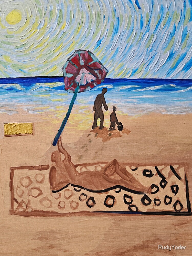 Thumbnail 4 of 4, iPhone Case, Beach Day designed and sold by RudyYoder.