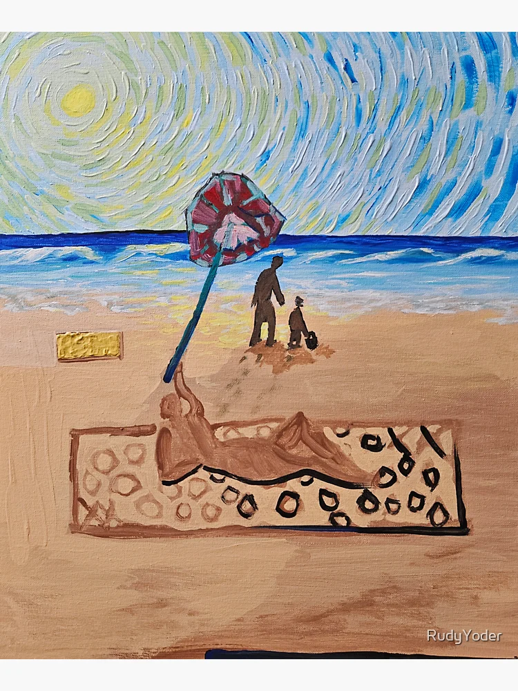 Thumbnail 5 of 5, Tote Bag, Beach Day designed and sold by RudyYoder.