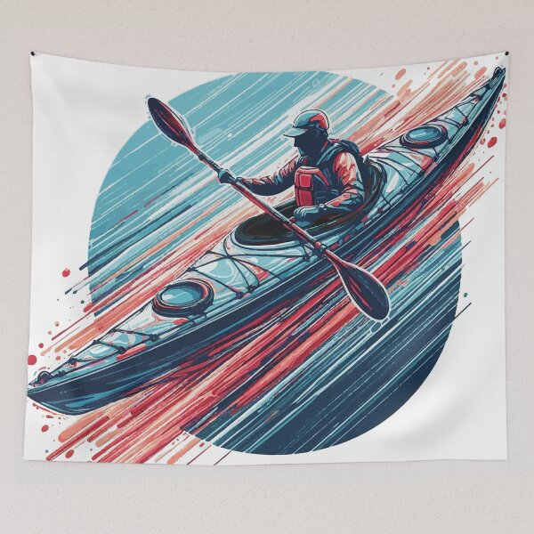 Item preview, Full speed in kayak designed and sold by Kajakfoto.