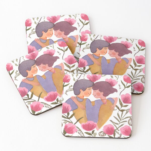 Item preview, Hugging couple in love designed and sold by Vilemo.