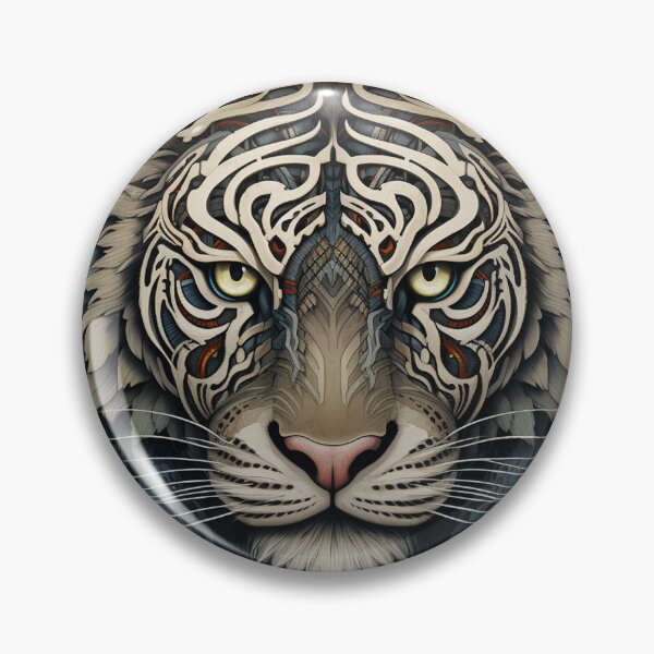 Item preview, Mechanical Majesty: The Tiger's Complex Tapestry designed and sold by dungeonwarriors.