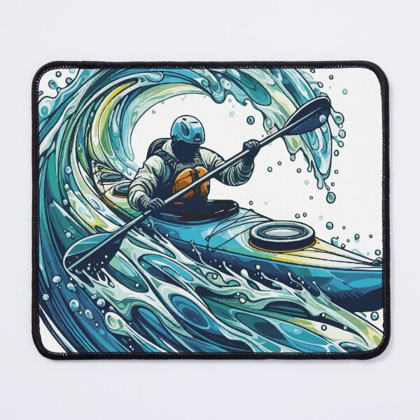 Item preview, Kayak in a green tunnel designed and sold by Kajakfoto.