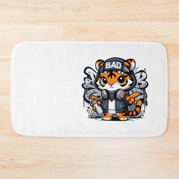 Item preview, Bad Cute Graffiti Tiger designed and sold by BadGraffitiman.