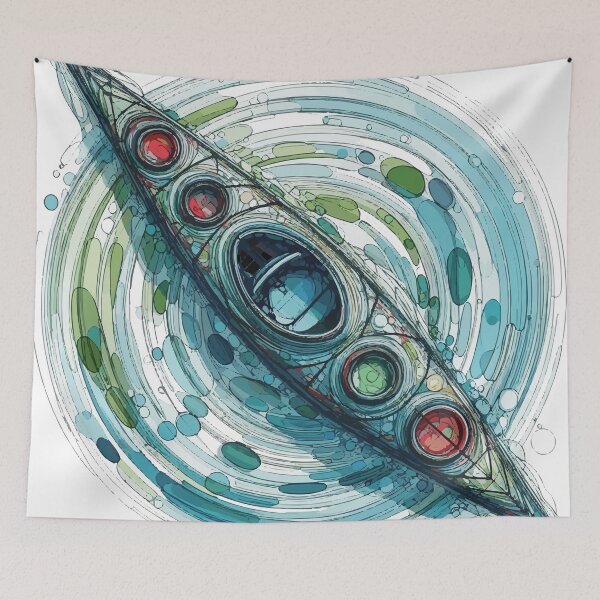 Item preview, Water color kayak designed and sold by Kajakfoto.