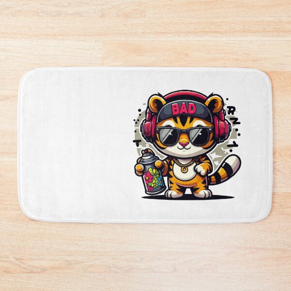 Item preview, Bad Cute Graffiti Tiger designed and sold by BadGraffitiman.