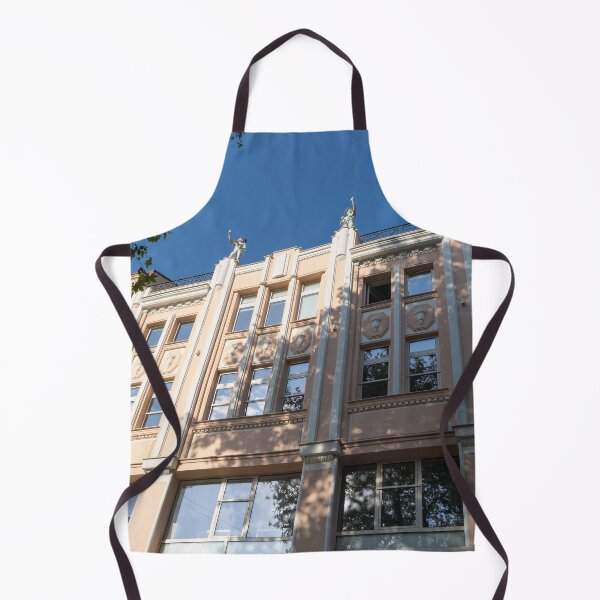 Item preview, Marvelous Architecture in Plovdiv - Elegant Art Deco Facade with Rooftop Statues designed and sold by Georgia Mizuleva.