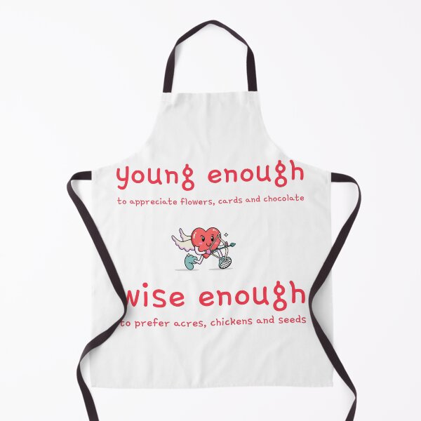Item preview, Young enough; wise enough designed and sold by FarmChickChux.