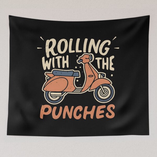 Item preview, Motor Scooter: Rolling with the Punches designed and sold by Dungeon-Depot.