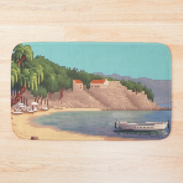 Item preview, Zlatni Rat, Croatia - Pixel Art designed and sold by Pixelartshirt.