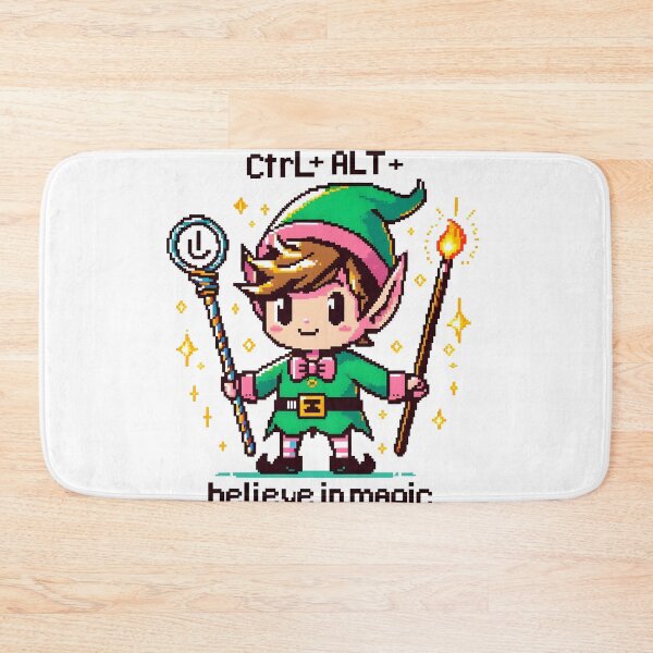 Item preview, Ctrl+Alt+Believe in Magic designed and sold by Dungeon-Depot.