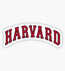 Harvard Sticker Sticker