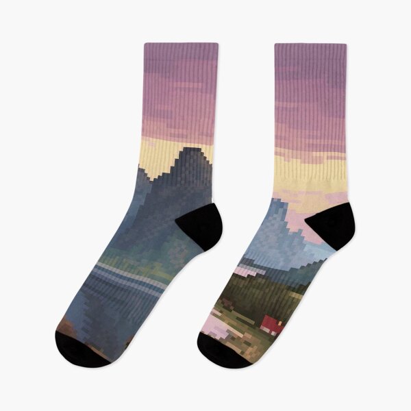 Item preview, Lofoten Islands, Norway - Pixel Art designed and sold by Pixelartshirt.