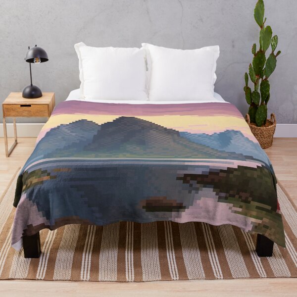 Item preview, Lofoten Islands, Norway - Pixel Art designed and sold by Pixelartshirt.