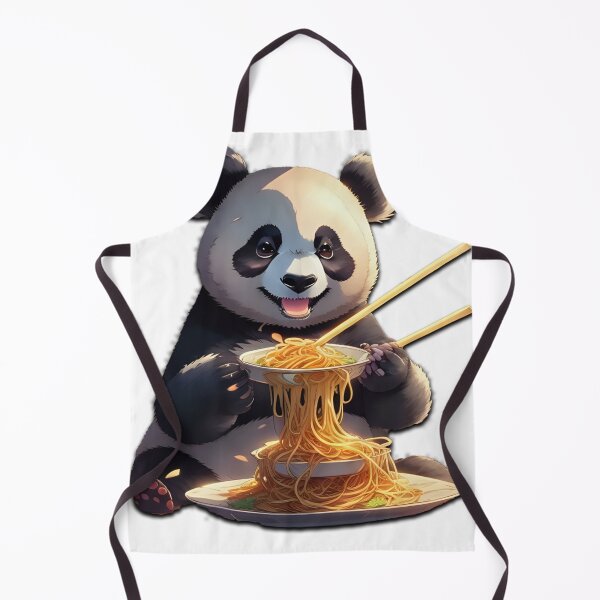 Item preview, Panda eating noodle designed and sold by BladVrt.