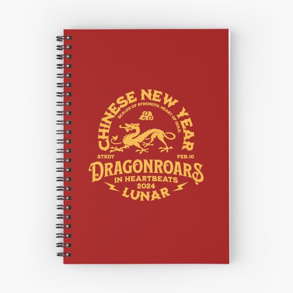 Item preview, Dragon Roars in heartbeat: Chinese New Year Series 2024 -Themed Festive Design designed and sold by bosilvercat.
