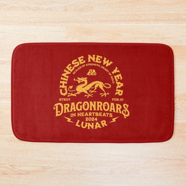 Item preview, Dragon Roars in heartbeat: Chinese New Year Series 2024 -Themed Festive Design designed and sold by bosilvercat.