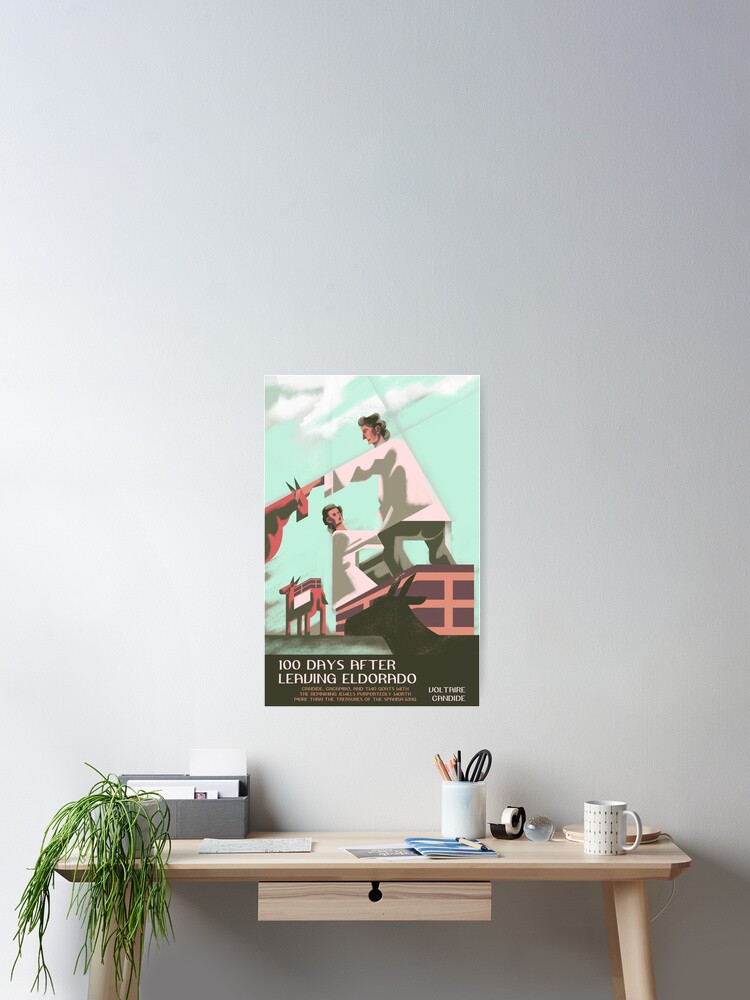 Thumbnail 2 of 3, Poster, 100 Days After Leaving Eldorado designed and sold by misahiraysa.