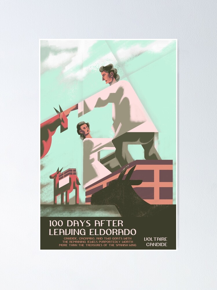 Thumbnail 1 of 3, Poster, 100 Days After Leaving Eldorado designed and sold by misahiraysa.
