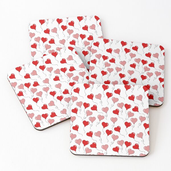 Item preview, Love heart balloons designed and sold by dottiedigitals.